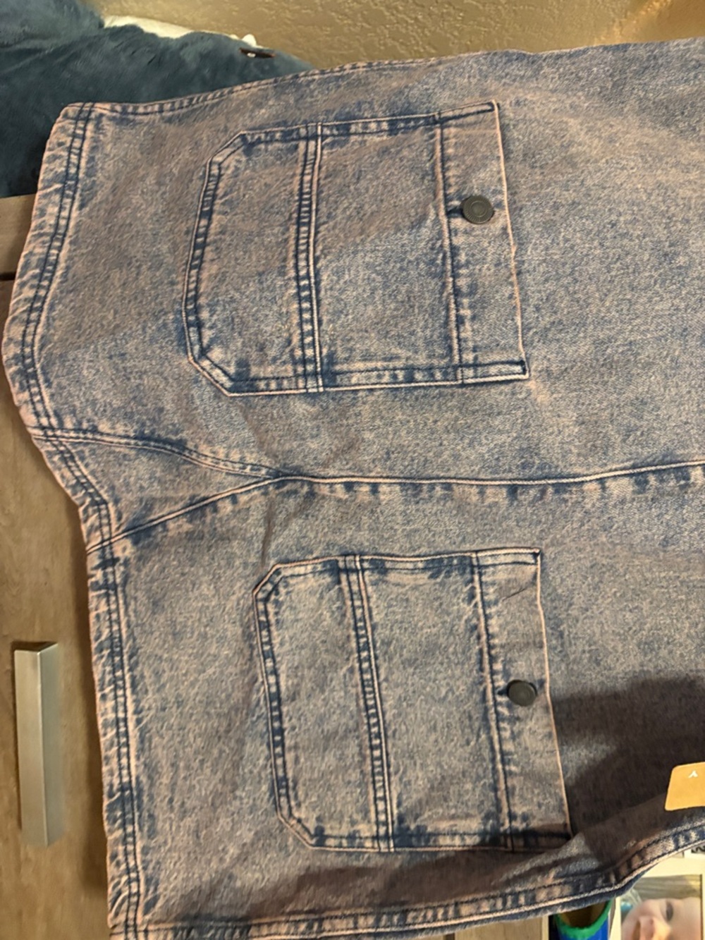 Free People Pink Dreams Wash Denim Overall Dress - Picture 5 of 6